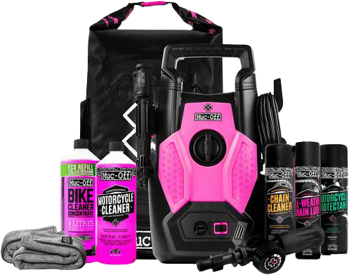 MUC-OFF Pressure Washer Bundle Motorcycle, 81-2212