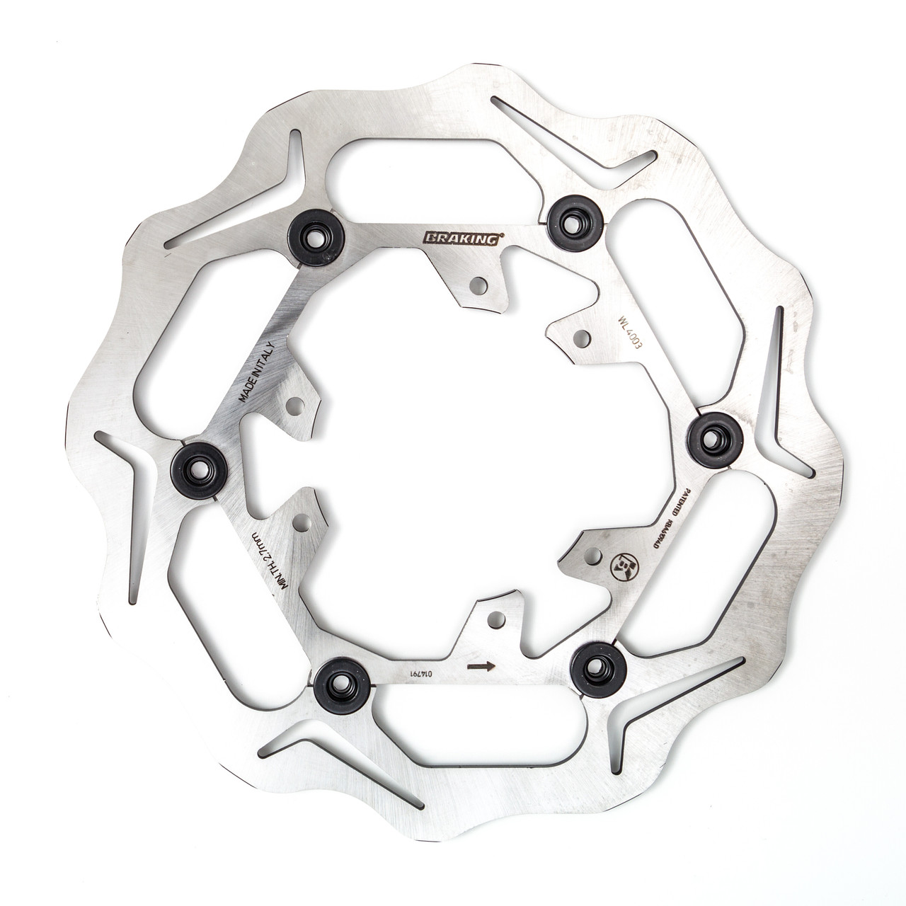 BRAKING W-Flo Oversized Front Rotor Disk, 32-5253