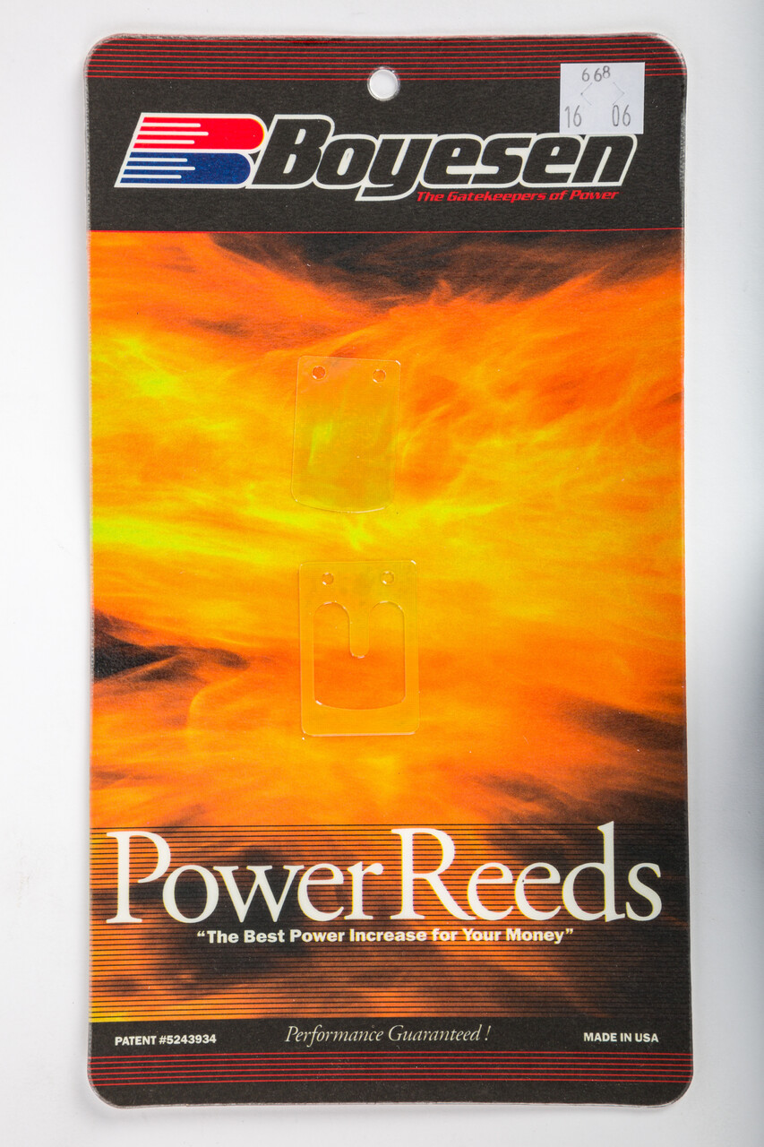 BOYESEN Dual Stage Power Reeds Dura Flex w/Rev Plates, 59-7668