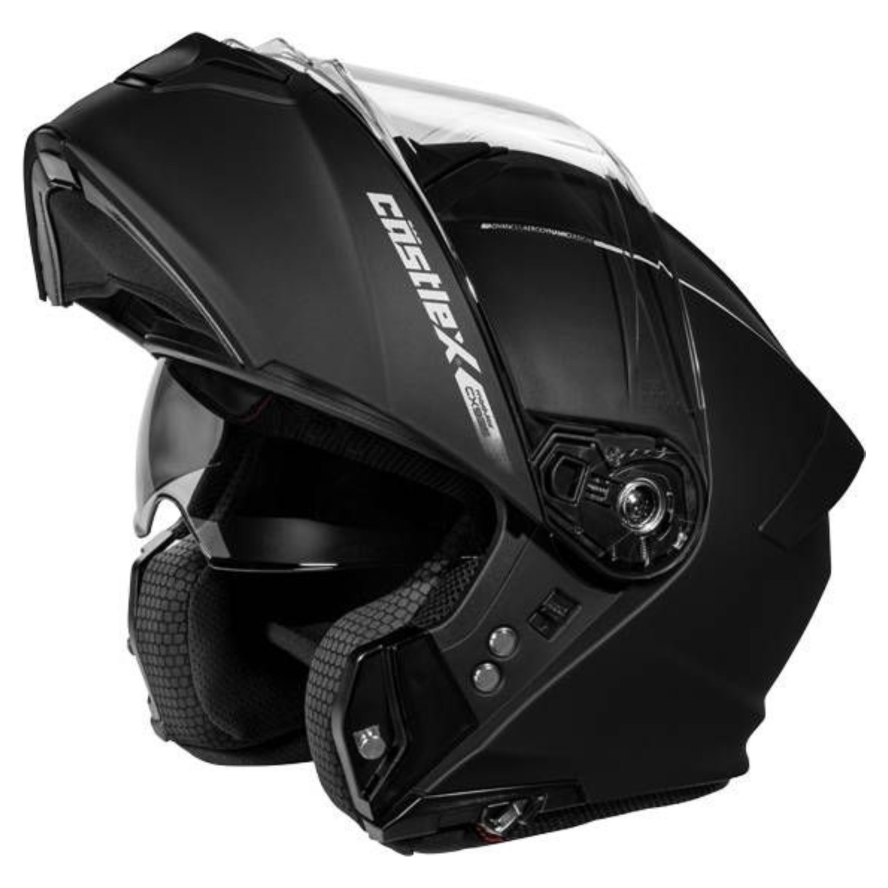 Castle X New Medium Matte Black Electric CX935 Helmet, 36-26084