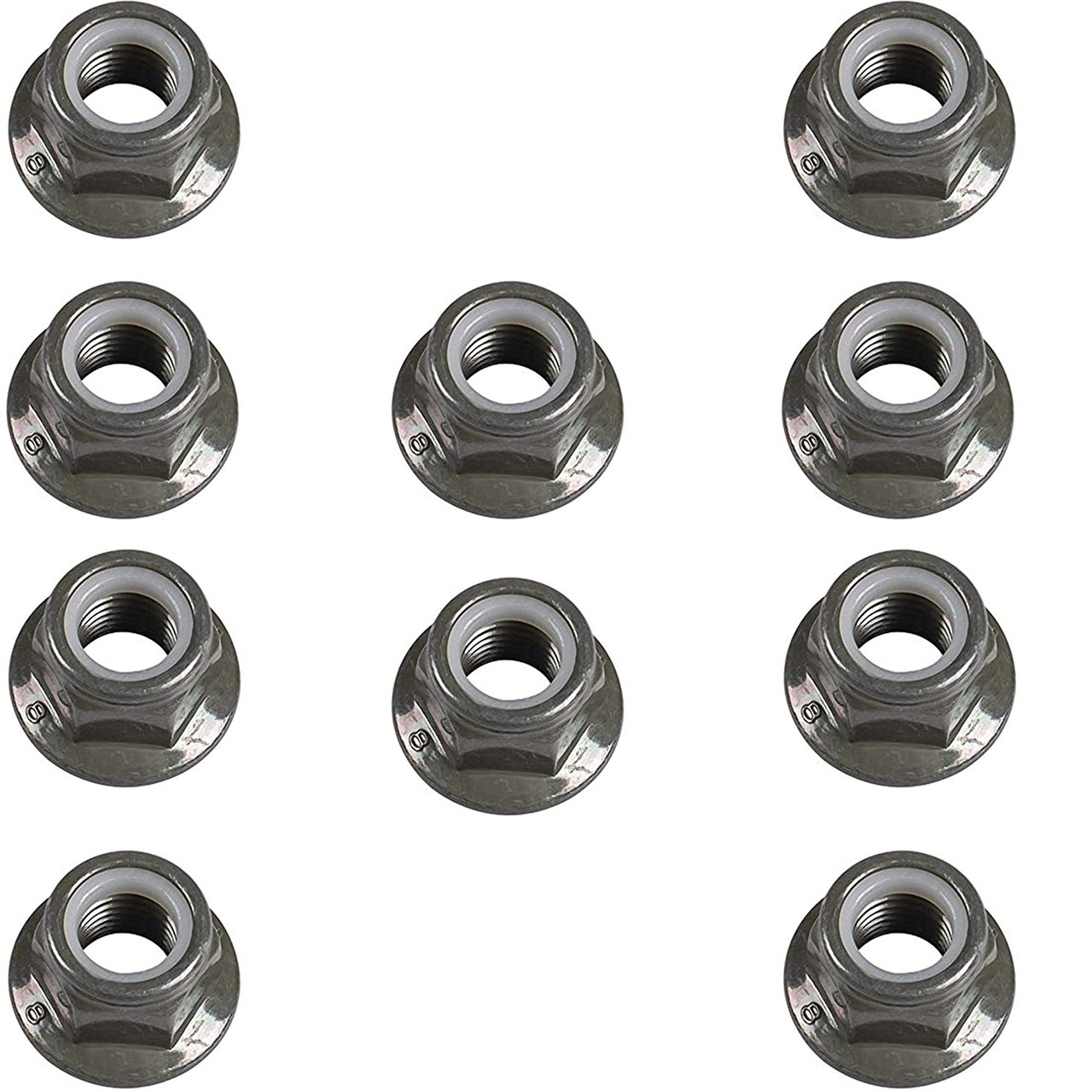 POLARIS OEM Nut-M10x1.25,Flg,Nyl, 7547333x10
