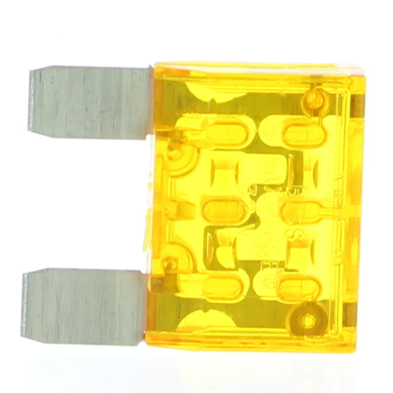 Volvo Penta New OEM 20 AMP Fuse Orange, Pack Of 4, 3851371