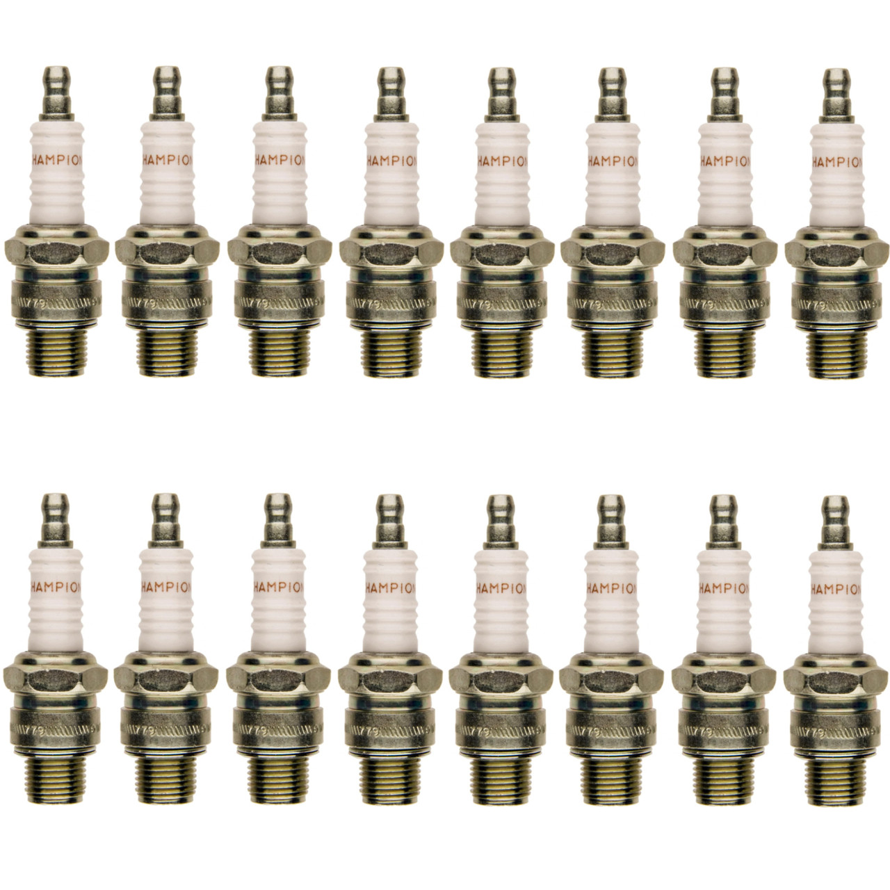 Johnson Evinrude/OMC New Champion Spark Plug, Qty 16, QL16V