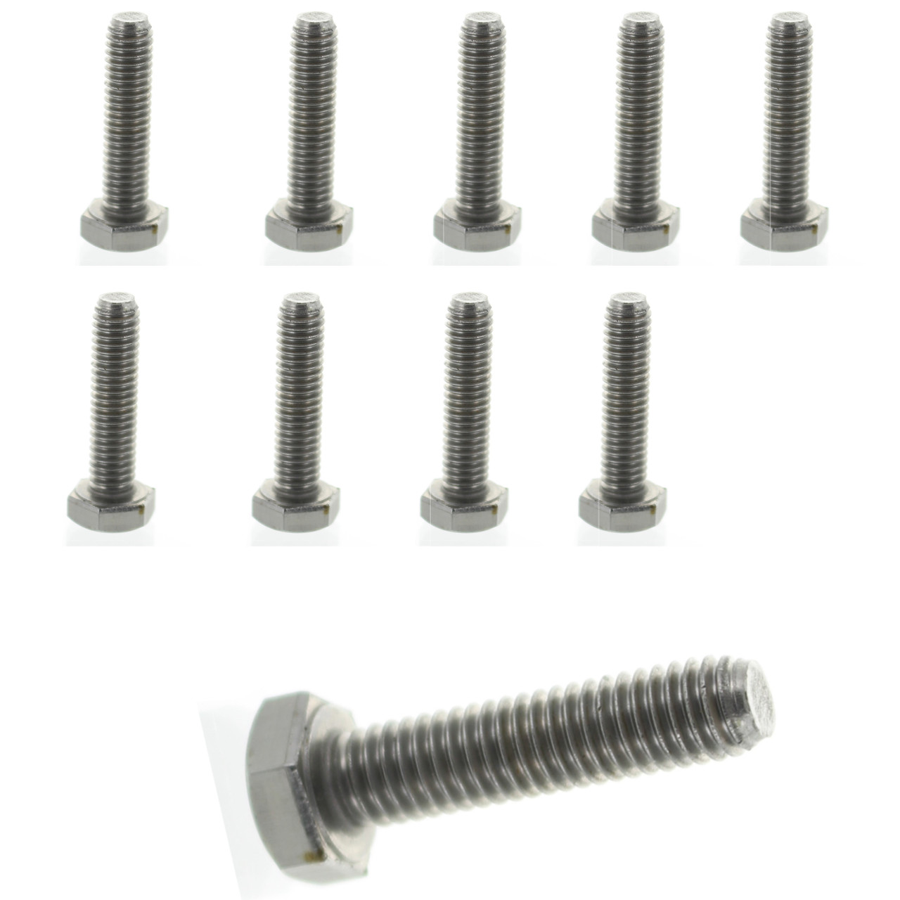 Sea-Doo New OEM Hexagonal Screw M6x25, Pack of 10, 207162560
