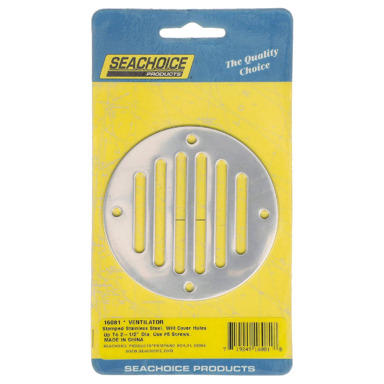 Seachoice Stainless Steel Ventilator Round 3-1/4", 50-16081
