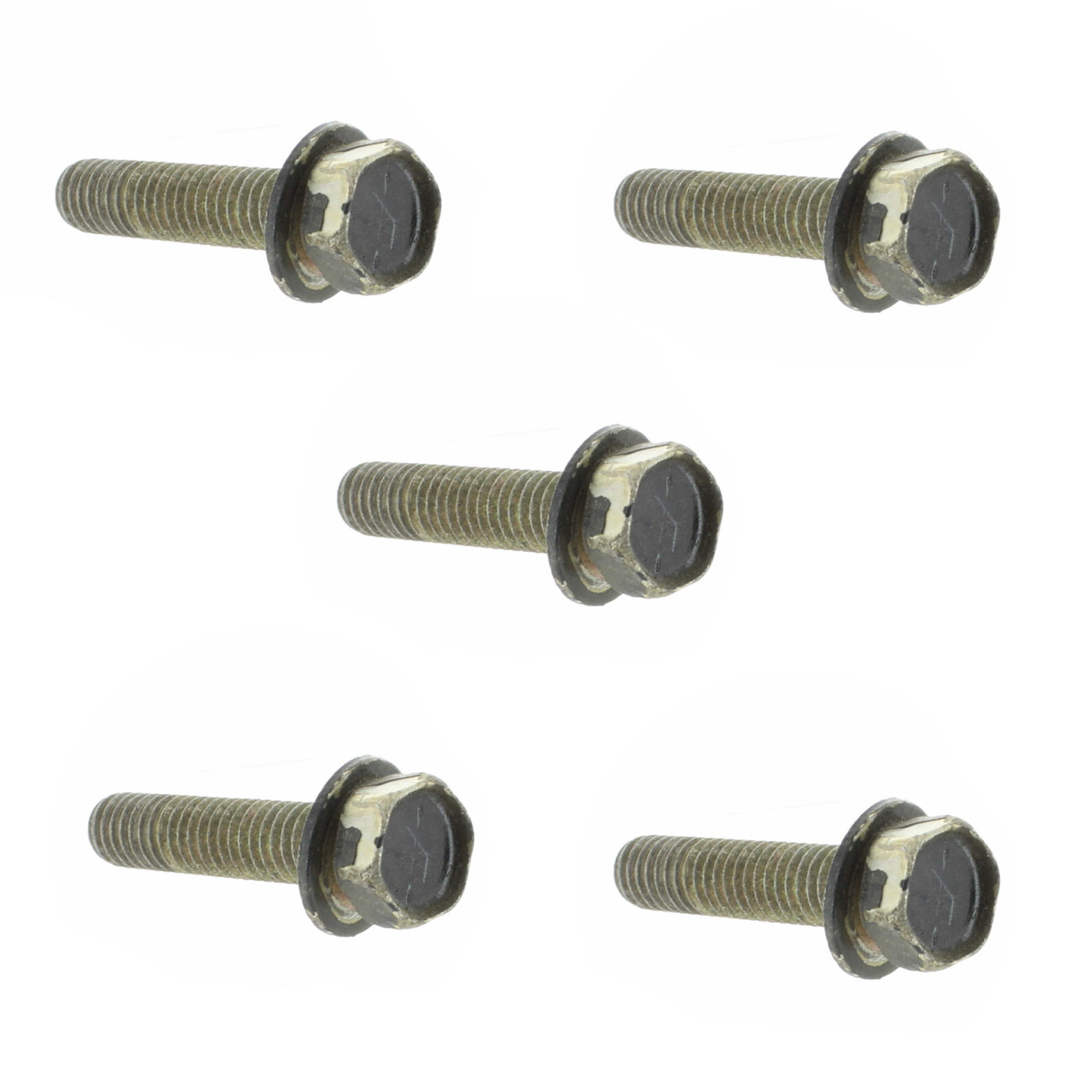 Mercury Marine New OEM Rear Cover to Exhaust Manifold Screw Set of 5 10-38535