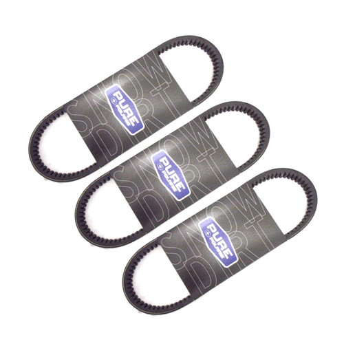 Polaris Snowmobile OEM Drive Belt, QTY 3, 3211070