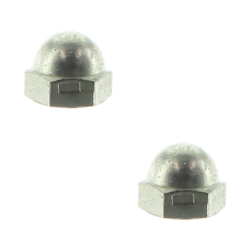 Mercury Marine Mercruiser New OEM Stainless Steel Nut Set of 2 (.250-28) 33825 11-39305