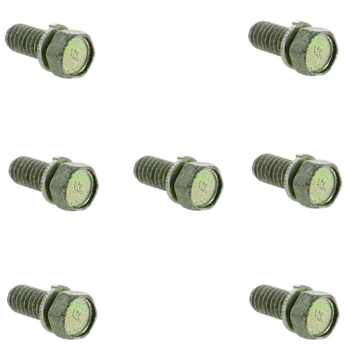 Mercury Marine Mercruiser New OEM Screw with Lockwasher Set of 7 10-30110