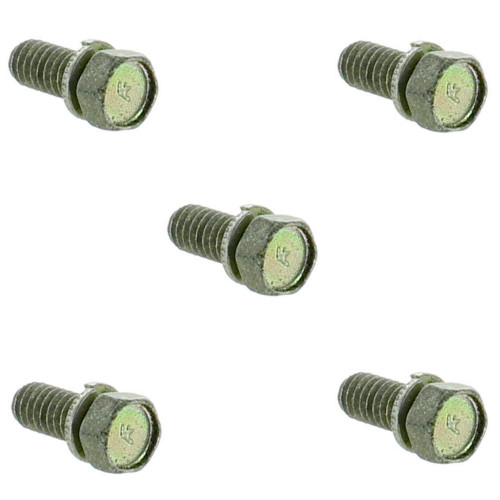 Mercury Marine Mercruiser New OEM Screw with Lockwasher Set of 5 10-30110