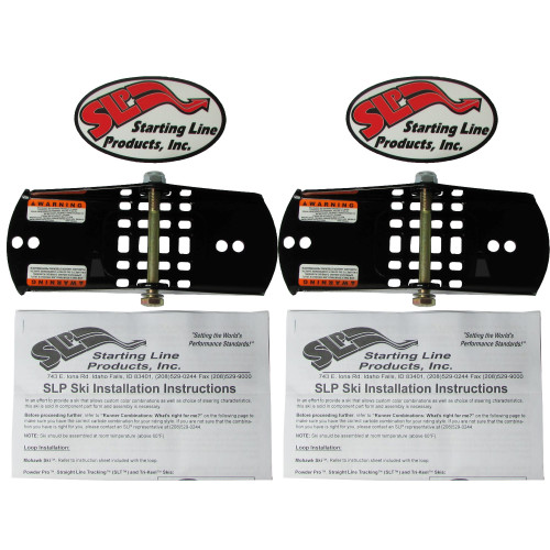 SLP New Ski Mounting Shoes, Black, 4602-0064, 35-384