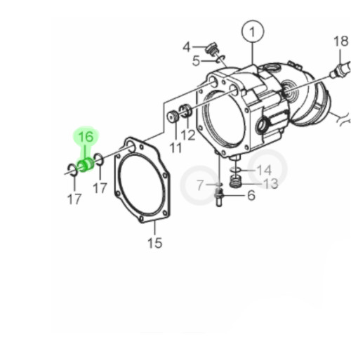 Volvo Penta OEM Tube, 23075760