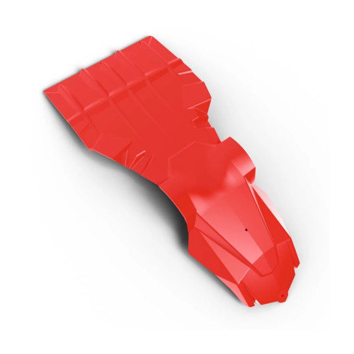 Polaris Snowmobile New OEM Axys Ultimate Skid Plate, Red, 2880383-293