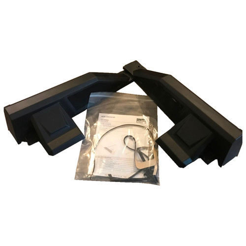 Polaris OEM UTV Black Intake Vents Bezel Kit, RZR, 2206649