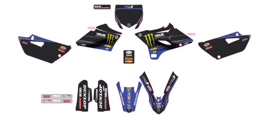 D-COR Star Racing Graphics Kit, 862-50139