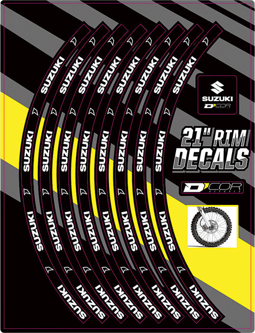 D-COR Rim Decals, 862-9008