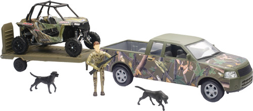NEW-RAY Truck w/Sport Vehicle Replica, 959-0126