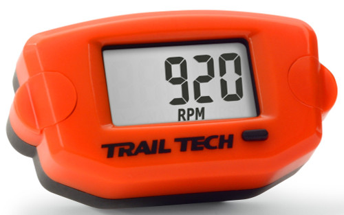TRAIL TECH TTO Tach-Hour Meter, 665-0032OR