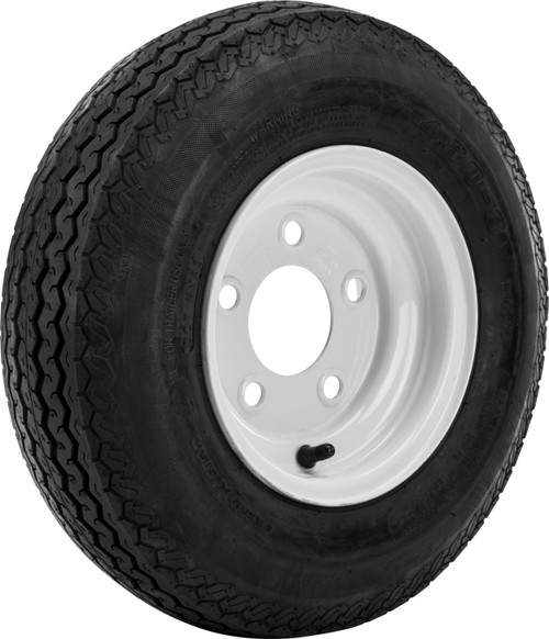 AWC Trailer Tire & Standard Steel Wheel Assembly, 58-8150