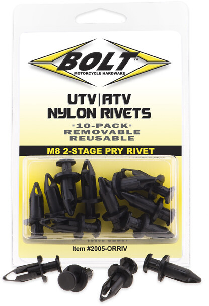 BOLT ATV Nylon Rivet Kits, 020-00125