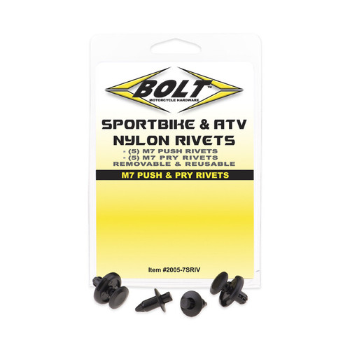 BOLT ATV Nylon Rivet Kits, 020-00122