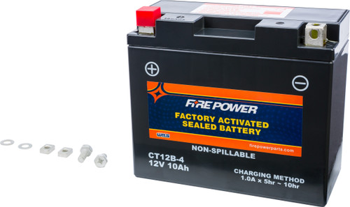 FIRE POWER Factory Activated Sealed Battery, 49-2274
