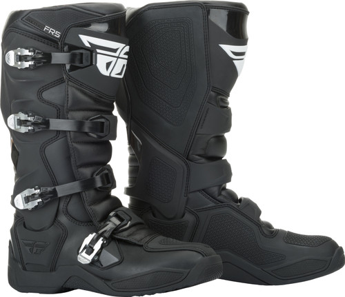 FLY RACING Fr5 Boots Black Sz 09, 364-70009