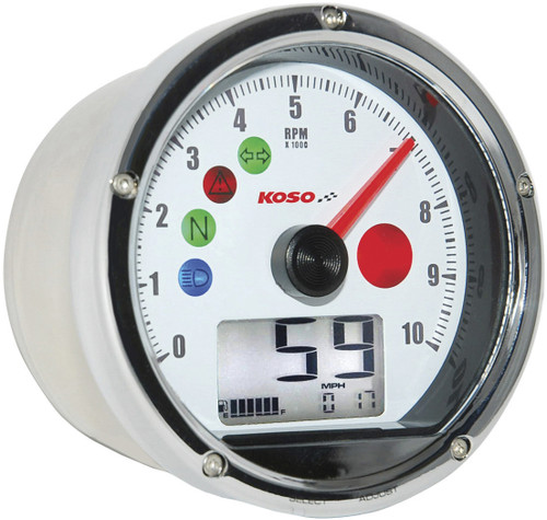 KOSO TNT-01 Combo Gauge, 28-61002