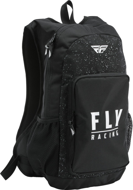 Fly Racing Jump Pack Backpack Black/White, 28-5206