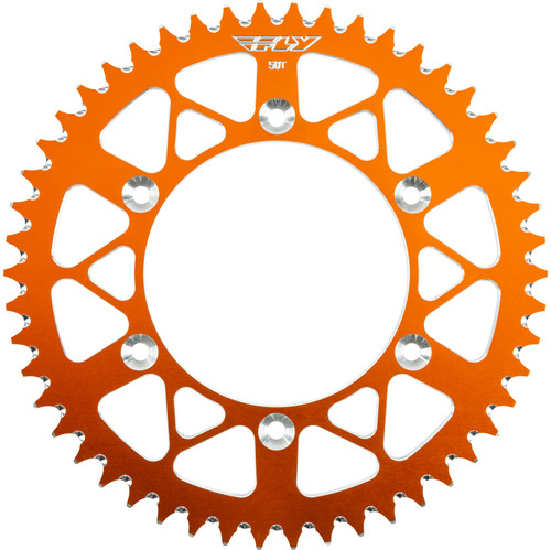 FLY RACING Aluminum Rear Sprocket, 255-331650O
