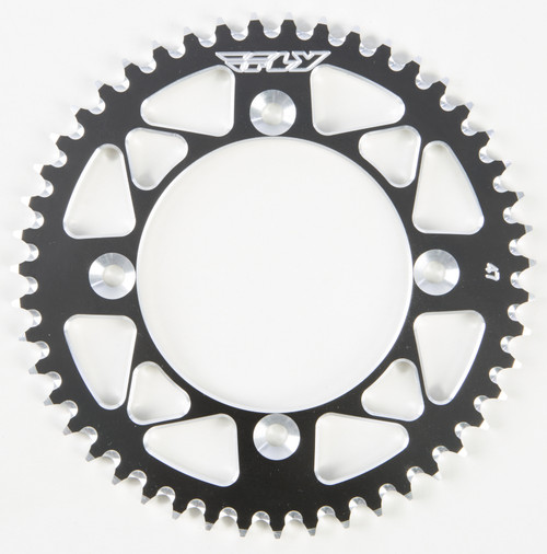 FLY RACING Aluminum Rear Sprocket, 255-550547BK