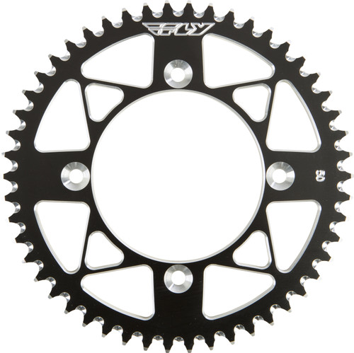 FLY RACING Aluminum Rear Sprocket, 255-550550BK