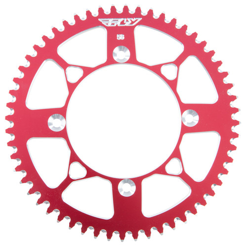 FLY RACING Aluminum Rear Sprocket, 255-120156R