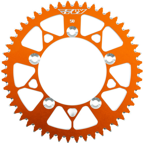 FLY RACING Aluminum Rear Sprocket, 255-331350O