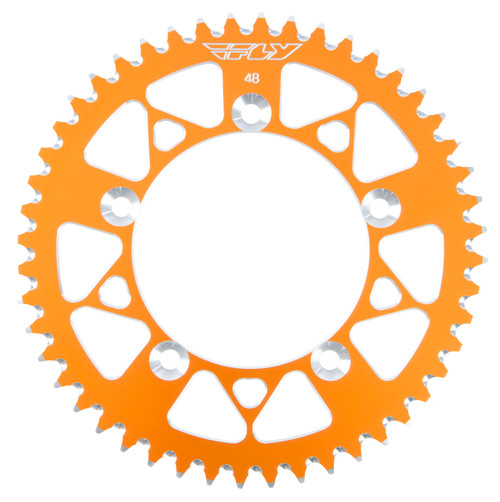 FLY RACING Aluminum Rear Sprocket, 255-331348O