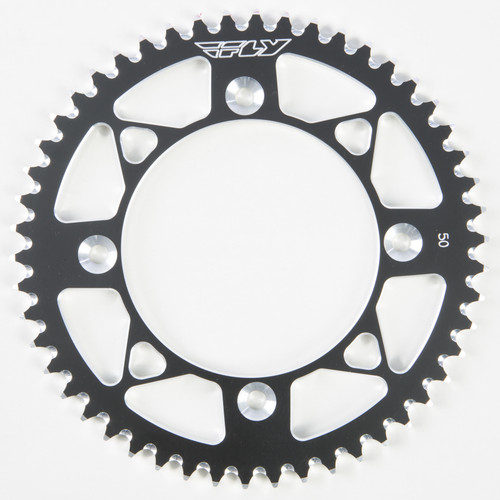 FLY RACING Aluminum Rear Sprocket, 255-331450BK
