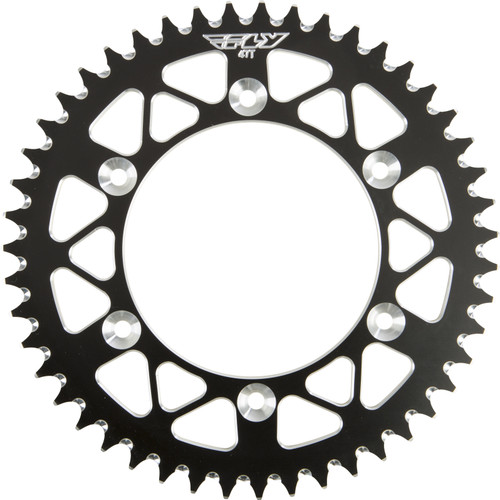 FLY RACING Aluminum Rear Sprocket, 255-331647BK