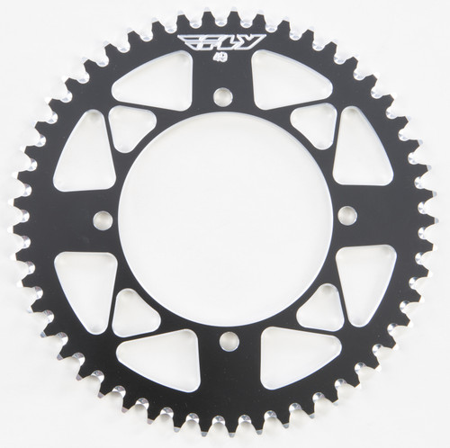 FLY RACING Aluminum Rear Sprocket, 255-241449BK