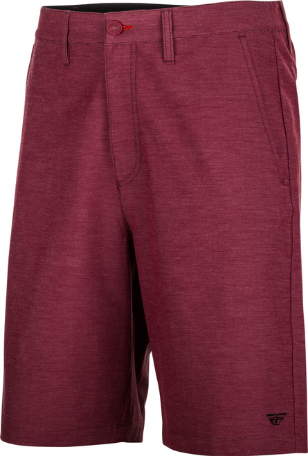 Fly Racing Fly Pilot Shorts Burgundy Sz 32, 353-31232