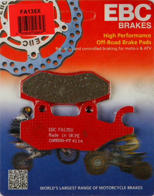 EBC Standard Brake Pads, 15-135X