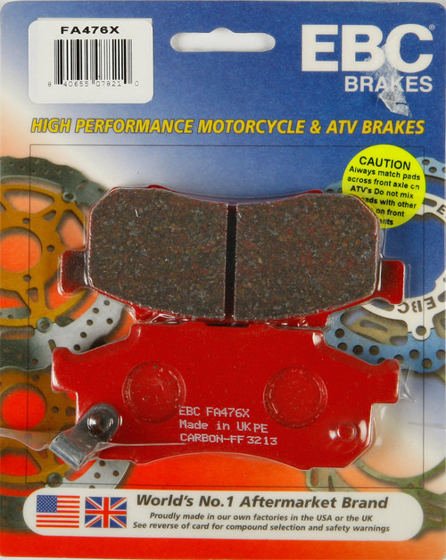 EBC Standard Brake Pads, 15-476X