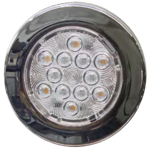 Tecniq New OEM Silho-X 4 Inch Stainless Steel Trim White/Blue Light Ring, E06-LS0R-1 Tecniq New OEM Silho-X 4 Inch Stainless Steel Trim White/Blue Light Ring, E06-LS0R-1