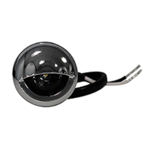 Tecniq New OEM Blue Grommet Mounted Light W/Chrome Cover, E34-BC00-1