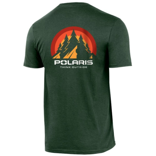 Polaris New OEM Forest Graphic Tee, Men's Large, 283308706