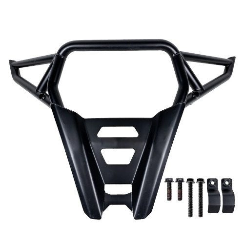 Polaris OEM Black Rear Premium Bumper for RZR, 2884356-458
