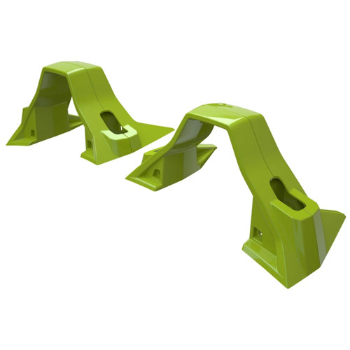 Polaris New OEM Lifted Lime Pearl Painted Lower Hoop Accent Kit, 2882419-810