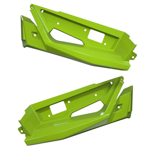 Polaris New OEM Liquid Lime Painted Front Upper Accent Panel, 2884604-772