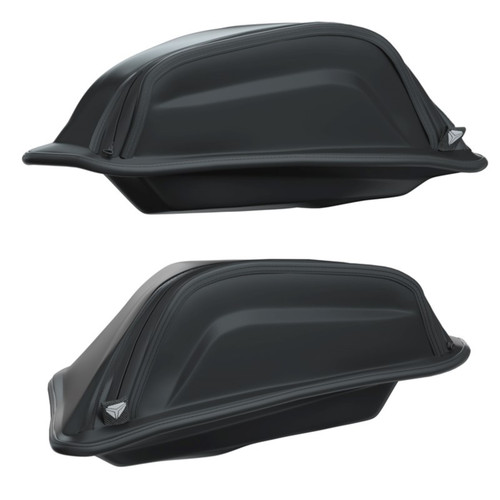 Polaris New OEM Black Convenient Integrated Storage Dashboard Bags, 2884989