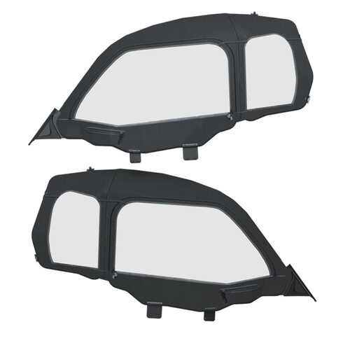 Polaris RZR New OEM, Aluminum Framed Canvas Upper Doors, 50", 2884758