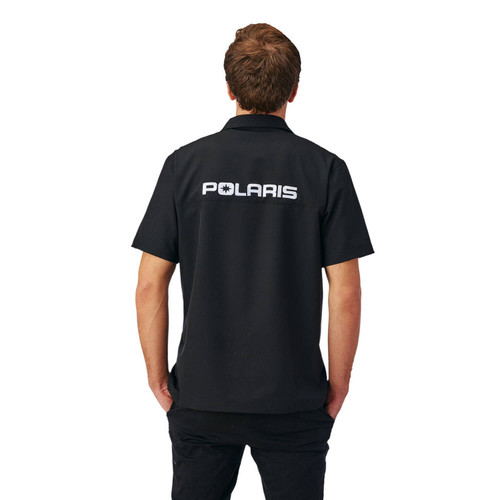 Polaris New OEM Men's X-Small, Logo'd Short-Sleeve Tech Pit Shirt, 286856001